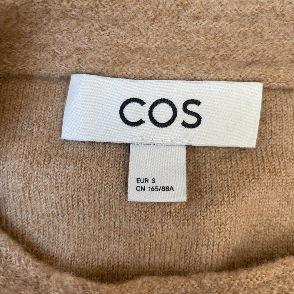 COS High Low Dress in Tan - Picture 9 of 15